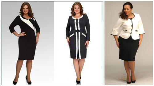 Модели платья для полных женщин после 50 лет с животом. Особенности в выборе для полных дам после 50 лет